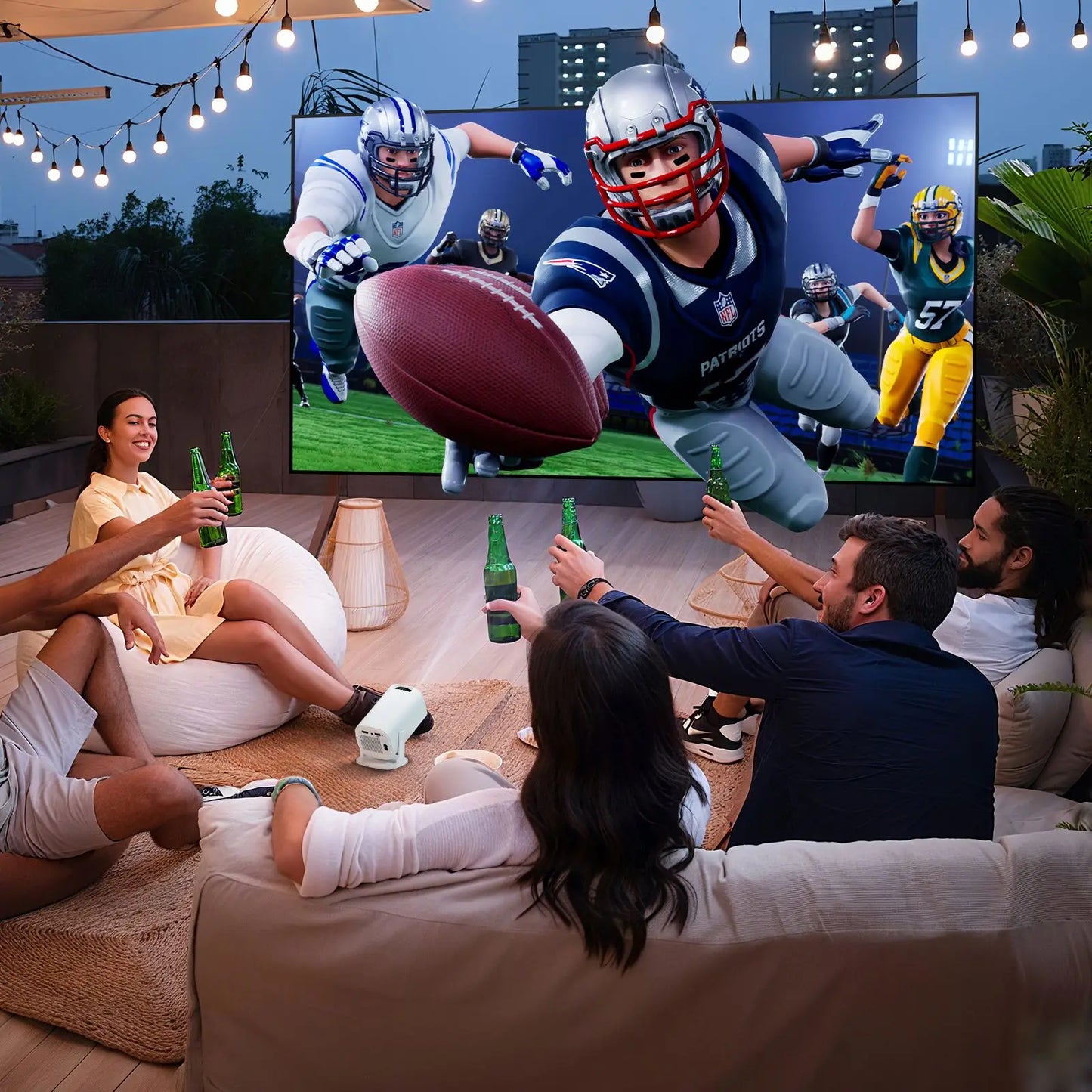 P30 Pro — Android 14 Smart Mini Projector