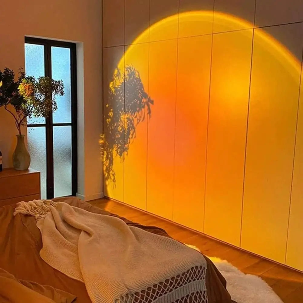 Sunset Projection Lamp — Golden Hour for Your Room