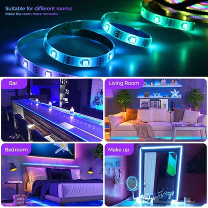 RGB Bluetooth LED Strip Light – 16 Million Colors, Your Rules