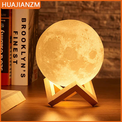 Moon Lamp — LED Night Light for Bedroom
