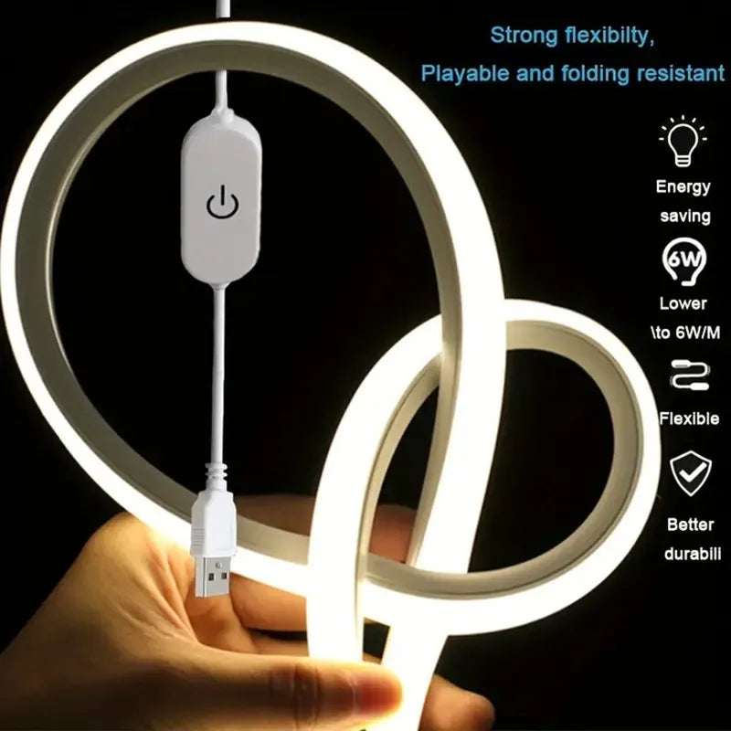 Flexible LED Neon Strip Light – Glow Up Your Room