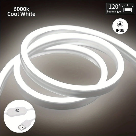 Flexible LED Neon Strip Light – Glow Up Your Room