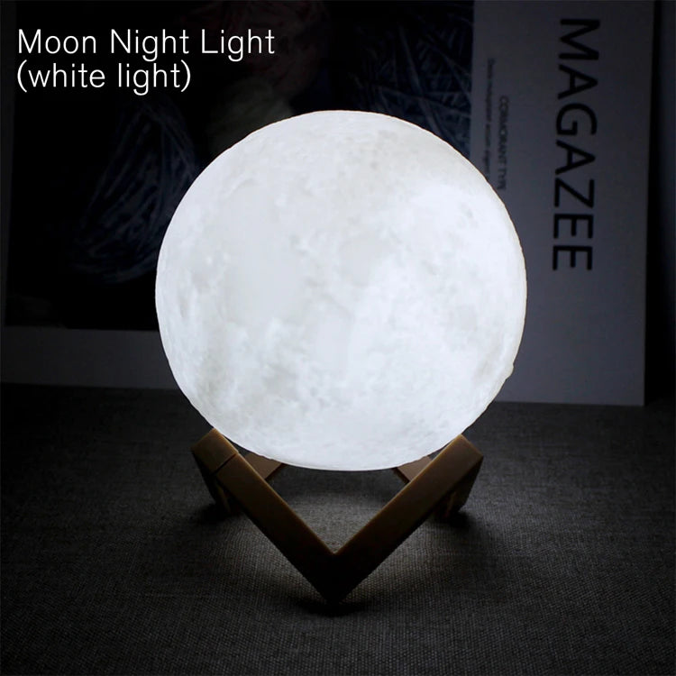 Moon Lamp — LED Night Light for Bedroom