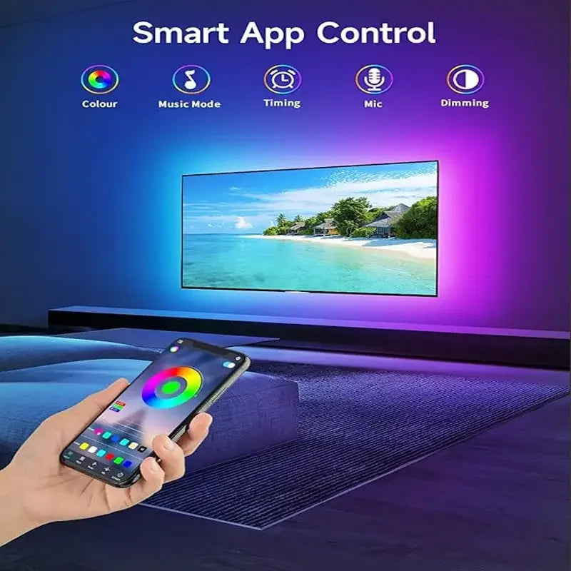 RGB Bluetooth LED Strip Light – 16 Million Colors, Your Rules