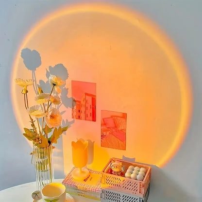 Sunset Projection Lamp — Golden Hour for Your Room
