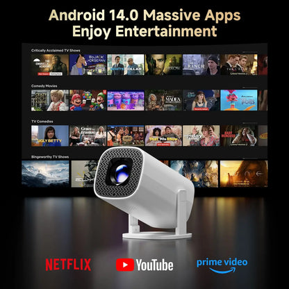 P30 Pro — Android 14 Smart Mini Projector