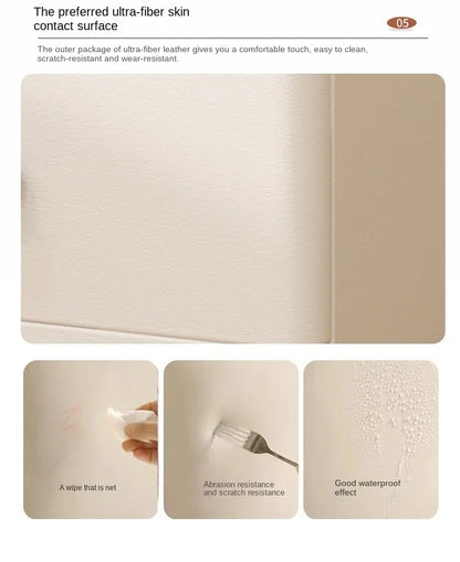 Smart Bedside Table — Wireless Charging, Fingerprint Lock & Bluetooth Speaker