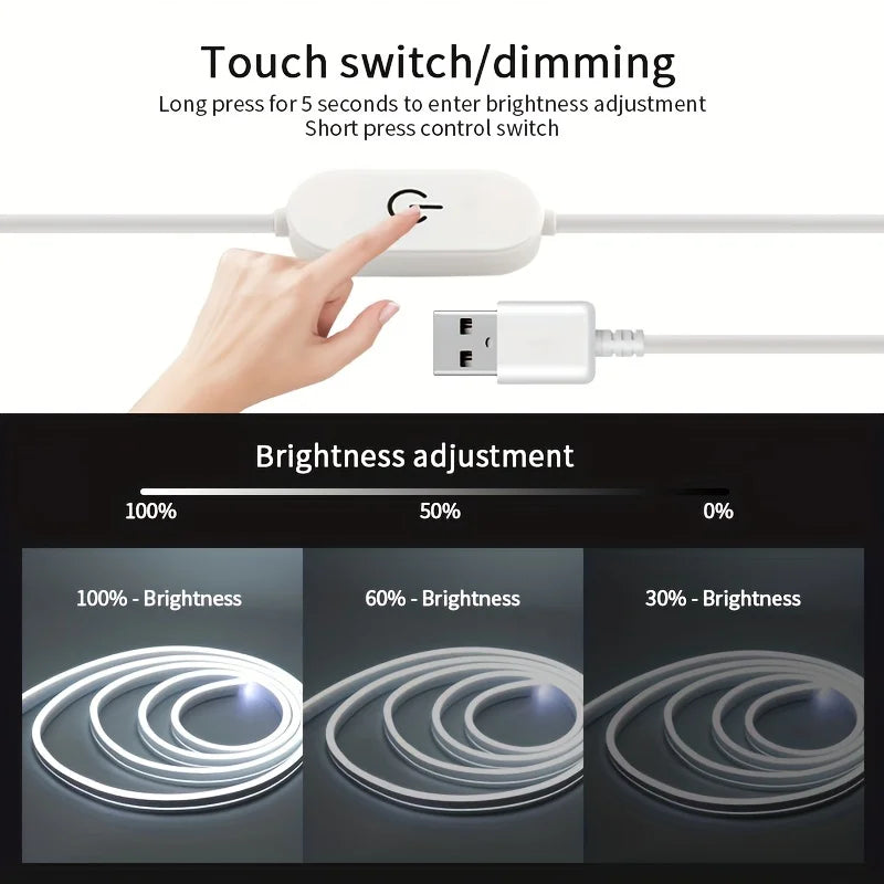 Flexible LED Neon Strip Light – Glow Up Your Room
