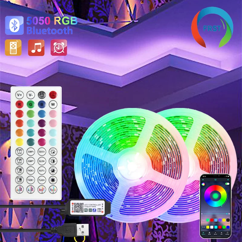 RGB Bluetooth LED Strip Light – 16 Million Colors, Your Rules