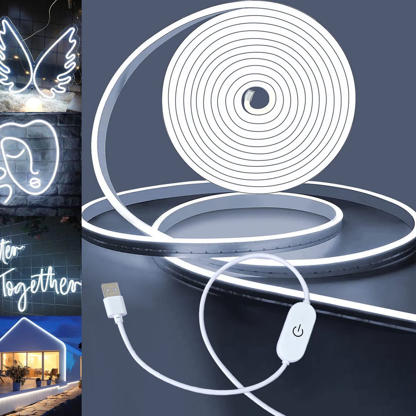 Flexible LED Neon Strip Light – Glow Up Your Room