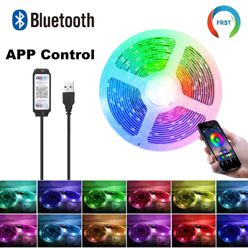 RGB Bluetooth LED Strip Light – 16 Million Colors, Your Rules