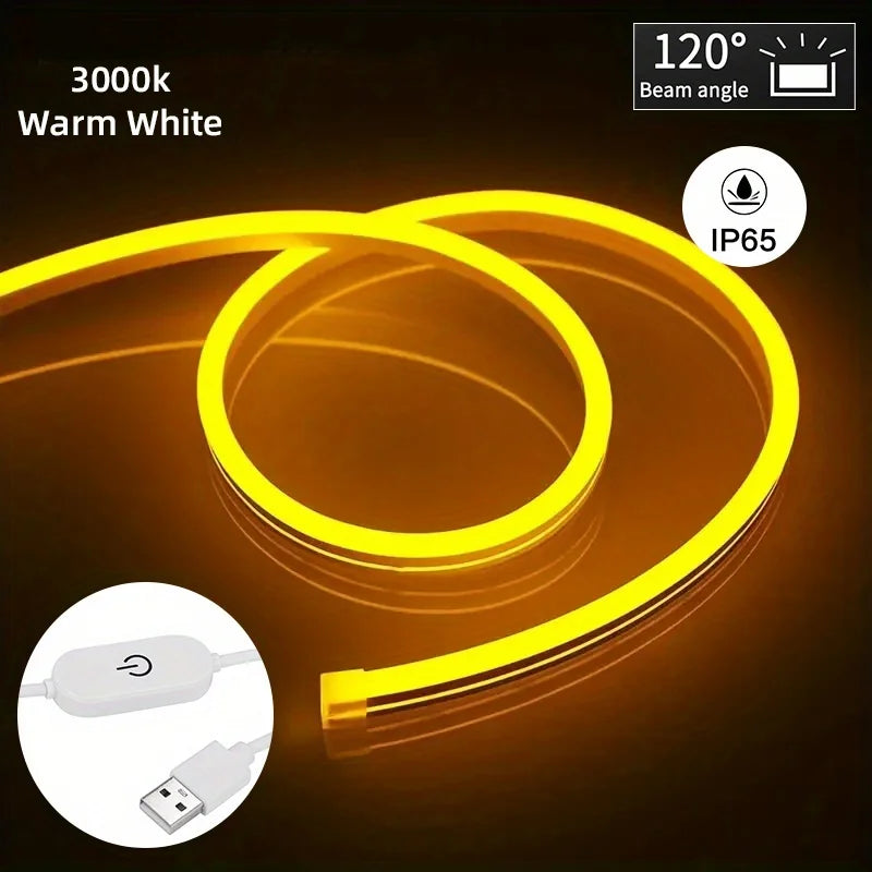 Flexible LED Neon Strip Light – Glow Up Your Room